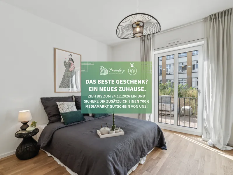 Moderne Ausstattung: 3-Zimmer-Wohnung am Ring in Friedenau mit Balkon und Einbauküche — photo 1